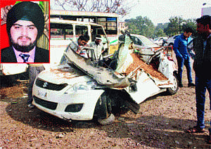 Son of Vivek Vihar councillor dies in fatal dumper crash