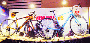 Pedal on an upswing