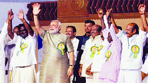 NaMo vows to end vote-bank 'poison-farming'