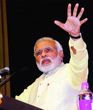 India lacks determination, direction & dedication: Modi