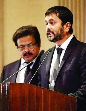 Son blames 'vested interests' for canard against Sahara chief