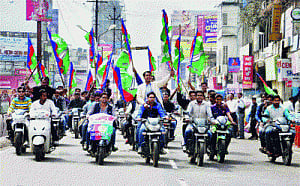 Peaceful, yet successful, claim political parties