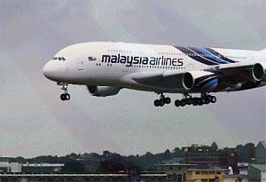 Malaysian plane missing, presumed crashed; 5 Indians on board