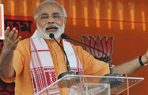 Rahul lecturing as if he has come from Mars: Modi