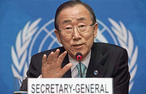 UN chief calls for de-escalation of tension in Ukraine