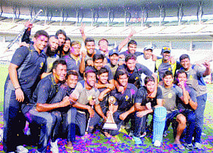 Karnataka complete hat-trick with Vijay Hazare Trophy
