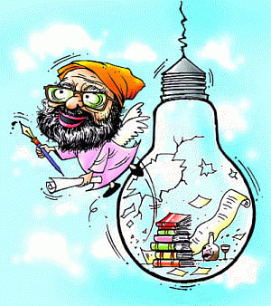 Khushwant, the grand old man of letters, signs off