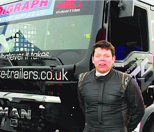 Oliver crowned champion of India's first truck race