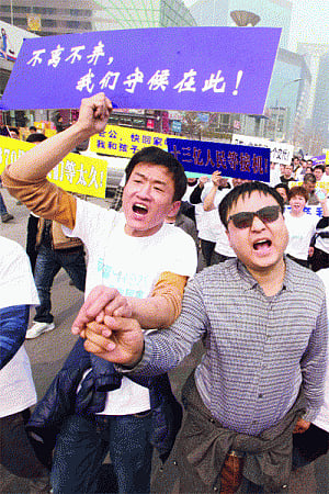 China families vent missing plane fury