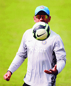 Team India in high spirits