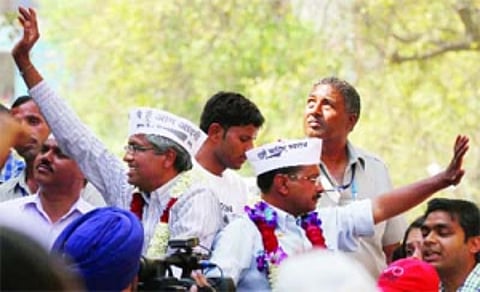 Resigned on 'principle', says Arvind Kejriwal