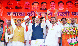 NaMo slams Sonia for ills plaguing country