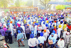 SAD, DSGMC protest anti-Sikh riots