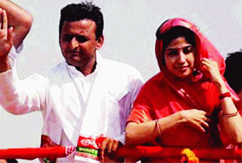 Dimple winning hearts in Kannauj