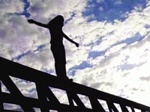 Suicidal man saves another's life