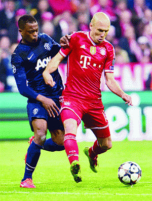 Bayern too hot to handle for United; win 3-1