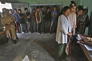 Voters muster strong at booths across India