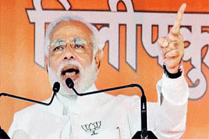 UPA govt "remote controlled": Modi