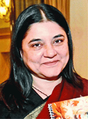 Maneka returns to pocket borough