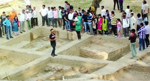 ASI digs up Purana Qila's history, exhibits artefacts on World Heritage Day