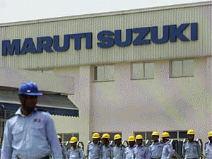 Maruti shares decline over 1% as Q4 earnings drop