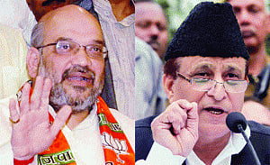 Shah, Azam booked for hate speeches