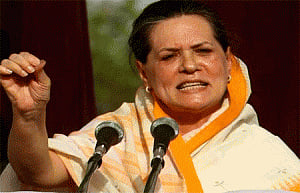 May God save the country from 'Modi model': Sonia