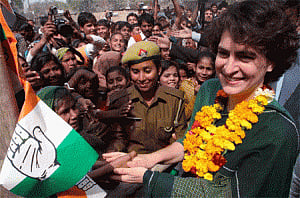 No challenge to Cong in Rae Bareli, Amethi: Priyanka Gandhi