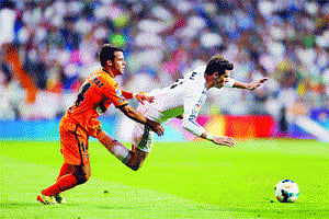 Real stumble at crucial point