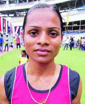 Dutee Chand shatters national junior mark