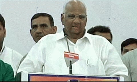 Pawar meets party brass to discuss post-poll scene