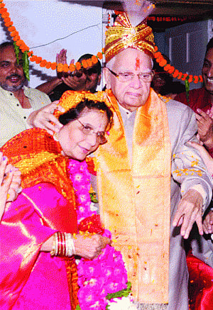 ND Tiwari weds mother of his biological son