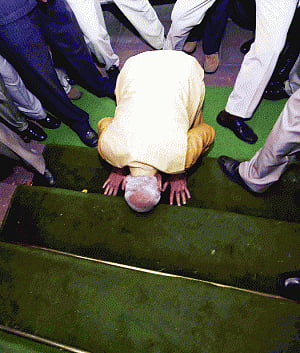 Modi moment in Parliament