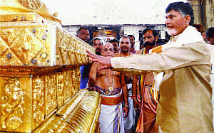 Naidu elected as leader, TDP MlAs inform Guv