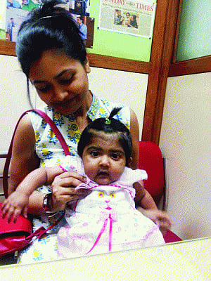 Mother gives slice of her own liver to save baby