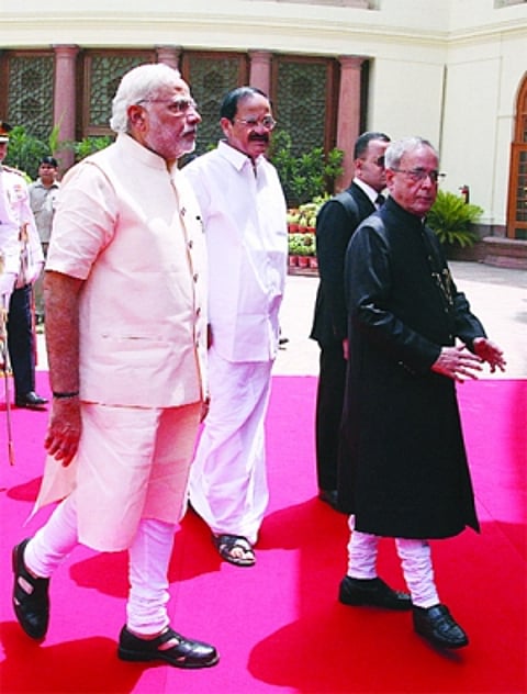Govt sets route map for Achhe Din