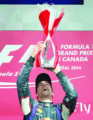 First for Ricciardo and sense of relief for Red Bull