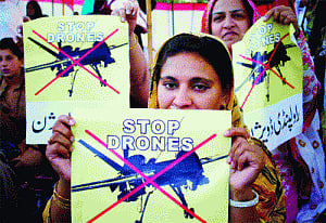 16 militants killed in two US drone strikes in Pakistan