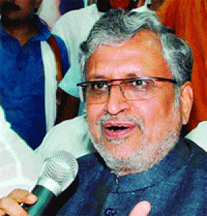 Remove UPA Guvs: Sushil Modi urges Union Govt