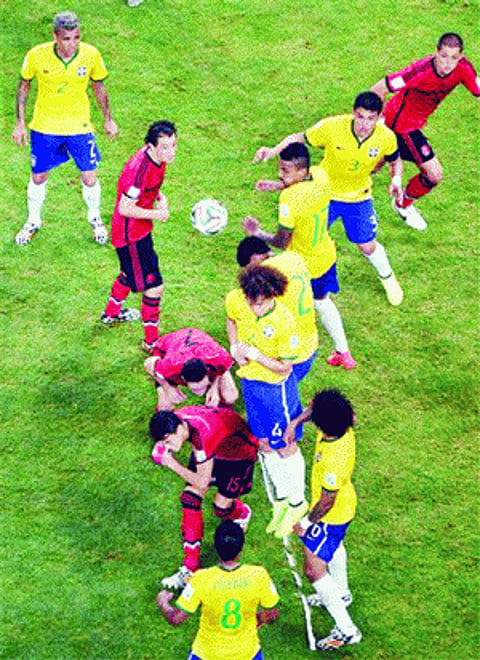 Mexico draw the line for Brazil