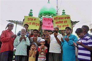 location where abducted Indian nationals held captive found