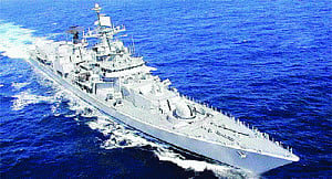 INS Mysore deployed in Persian Gulf