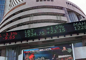Sensex surges 338 points; banking, oil and gas stocks gain