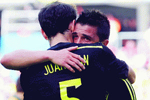 His tearful last