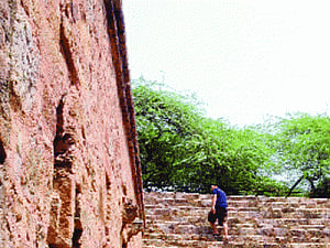 Stairwell to history