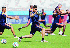 Bite-less Uruguay face vibrant Colombia