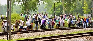 Moradabad DM, BJP workers hurt in clash