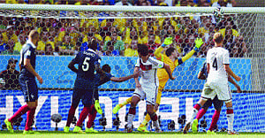 Germany are where they belong