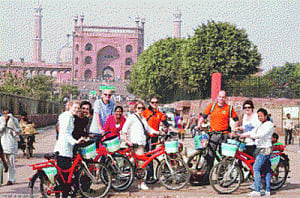 History & good health just a pedal away
