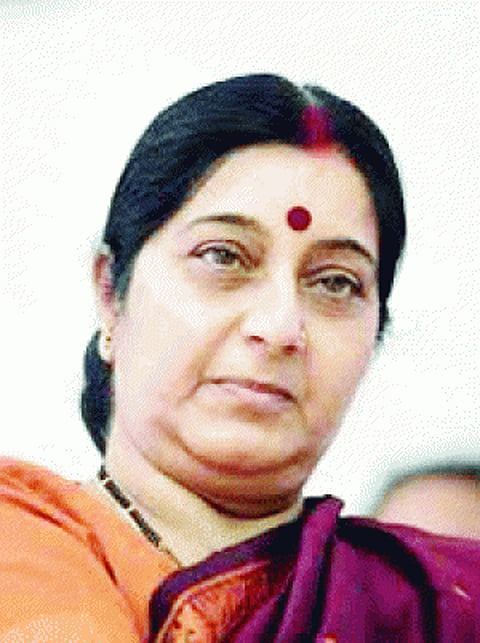 Sushma, lankan Minister thrash out fishermen issue